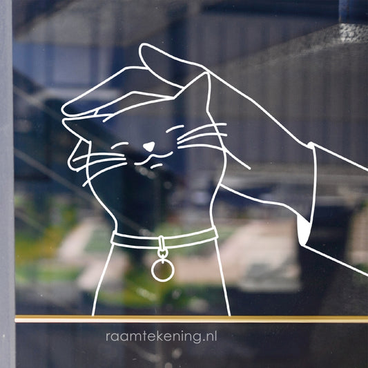 Kat aai raamtekening