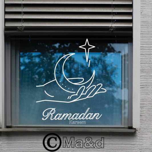 Raamtekening Ramadan Kareem 2026