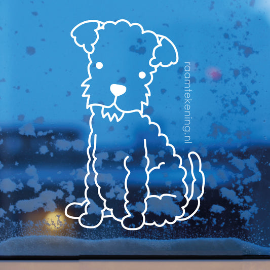 Ras hond raamtekening