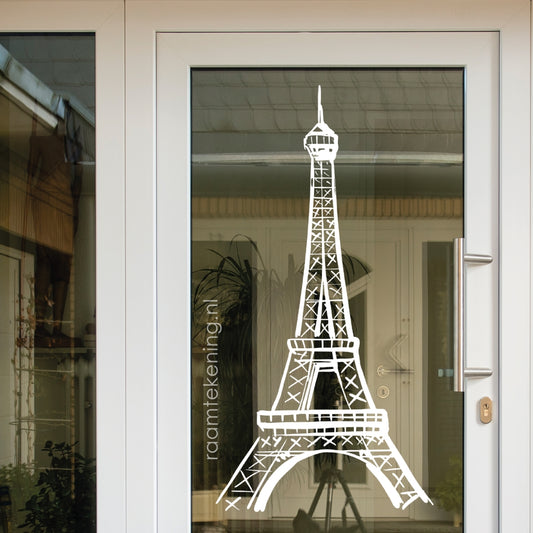 Eiffeltoren raamtekening