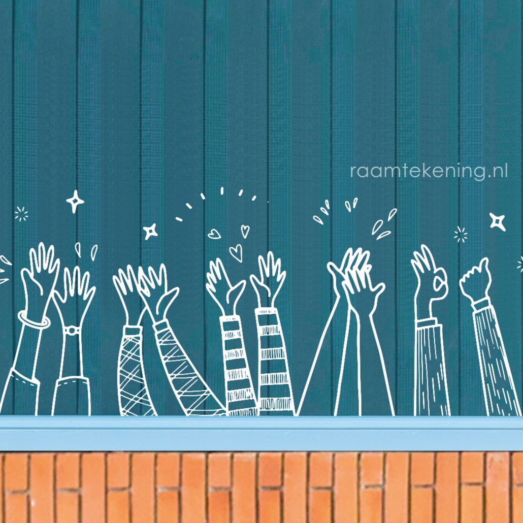 Applaus Raamtekening applaus-raamtekening